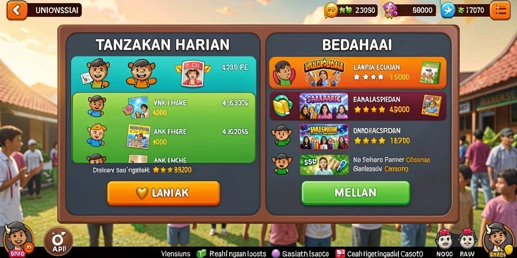 Tampilan fitur live betting yang mendebarkan dan interaktif.
