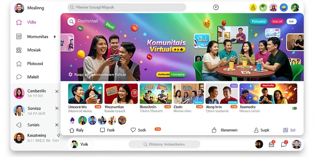 Tampilan antarmuka pengguna GILA138 yang ramah.