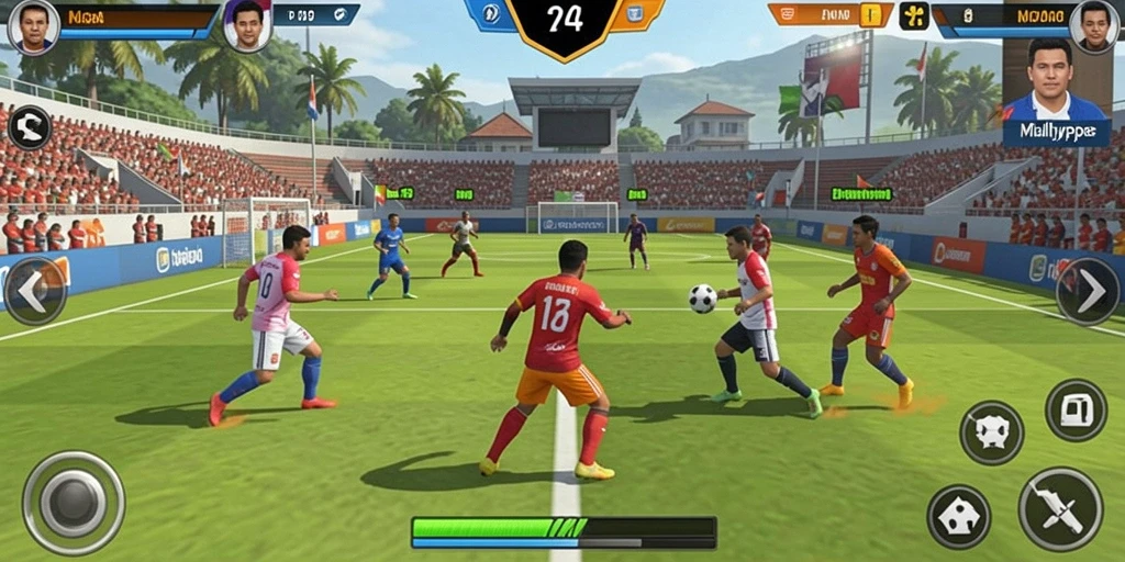 Fitur multiplayer yang memungkinkan kompetisi dengan teman.