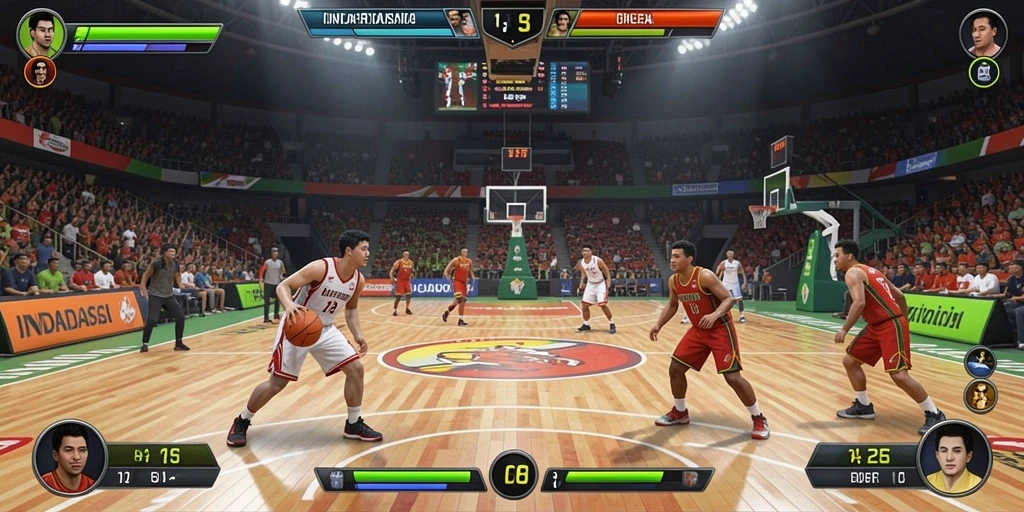 Momen seru saat multiplayer dengan teman-teman.