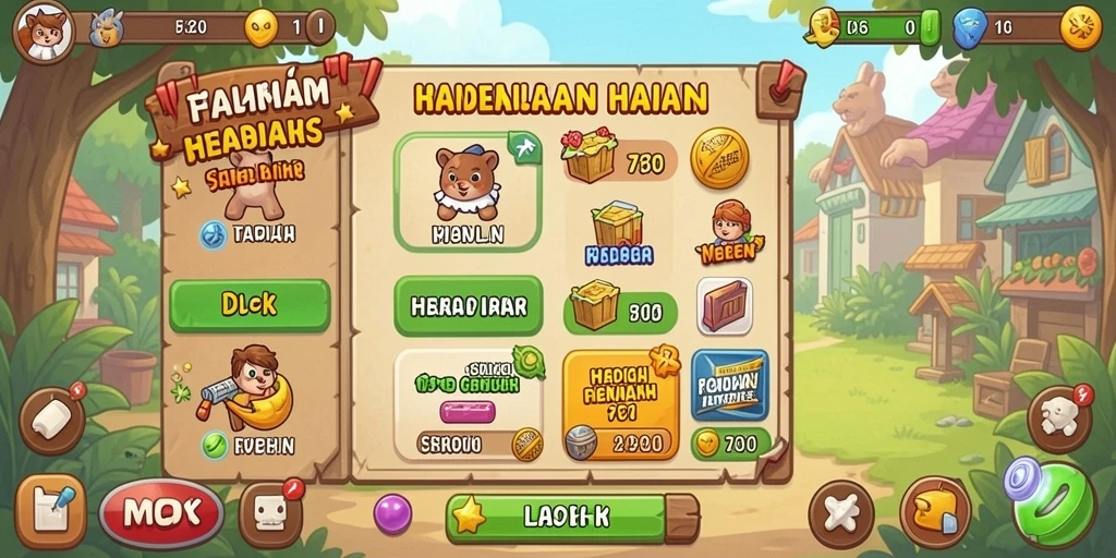 Level menantang yang seru untuk ditaklukkan.