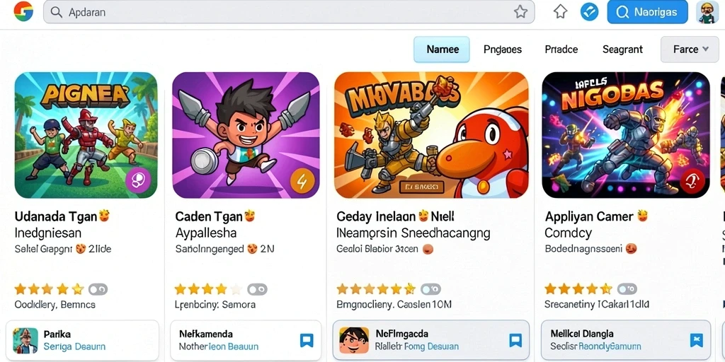 Menu utama yang memudahkan navigasi aplikasi.