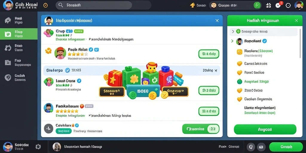 Tangkapan layar menggambarkan kolaborasi pemain dalam mode multiplayer.