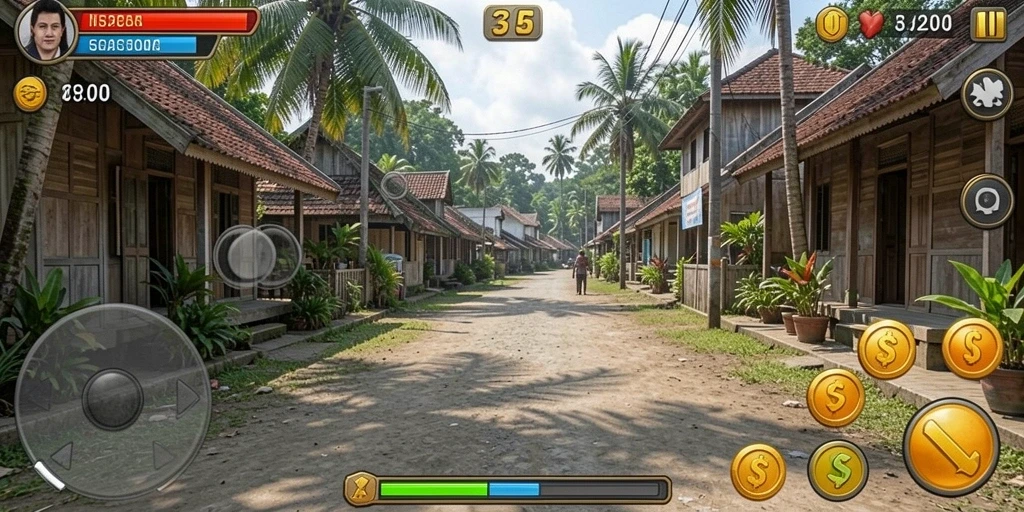 Level yang penuh tantangan dan kejutan.